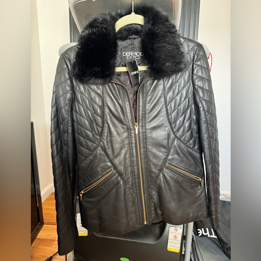 Derimod Leather Jacket